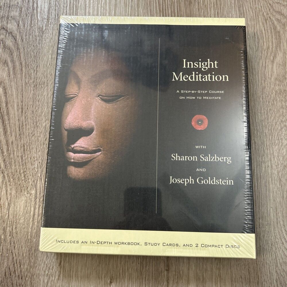 Insight Meditation A Step by Step Guide  Sharon Salzberg Joseph Goldstein CD Set